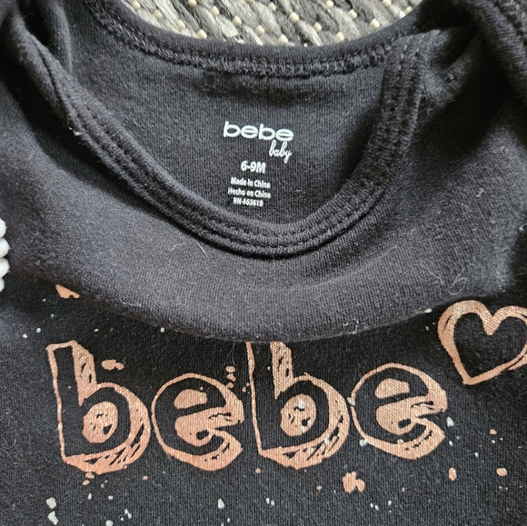 BEBE Baby Onsie (Size 6 - 9 months) - Picture 4 of 5